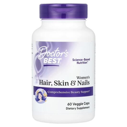 Основне фото товара Women's Hair Skin & Nails, Шкіра нігті волосся, 60 капсу