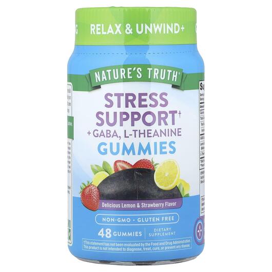 Основне фото товара Stress Support + GABA, Підтримка стресу, 48 таблеток