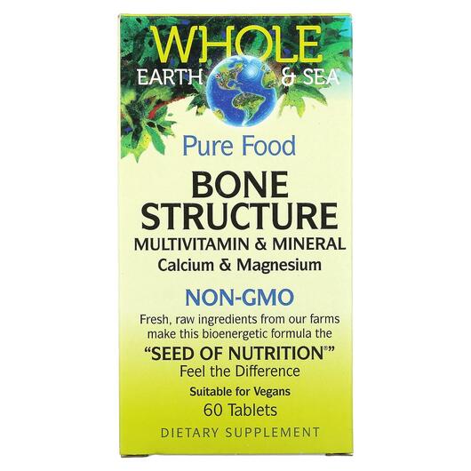 Основне фото товара Whole Earth & Sea Bone Structure Multivitamin, Мультивітаміни
