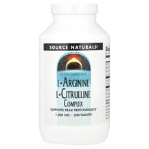 L-Цитрулін L-Arginine L-Citrulline Complex 1000 mg