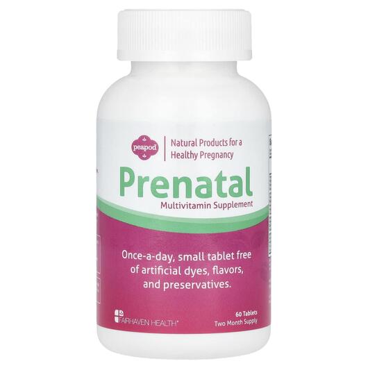 Основне фото товара Peapod Prenatal Multivitamin Supplement, Вітаміни для вагітних, 6