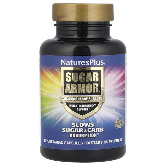Основне фото товара Sugar Armor Sugar Blocker Weight Loss Aid, Контроль ваги, 60 капс