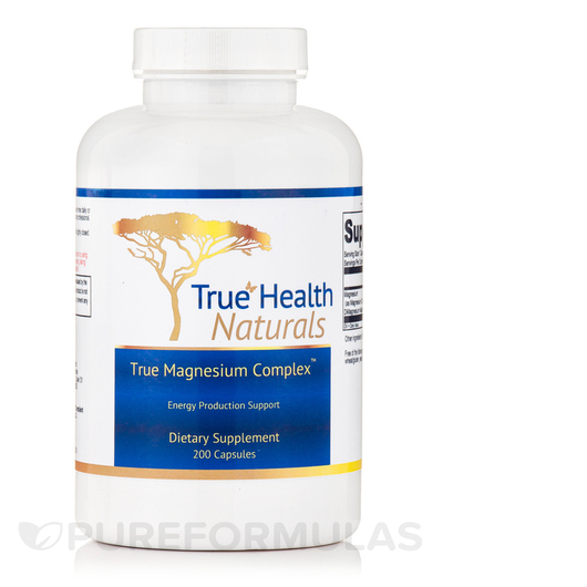 Основне фото товара True Healing Naturals, True Magnesium Complex, Магній, 200 капсул