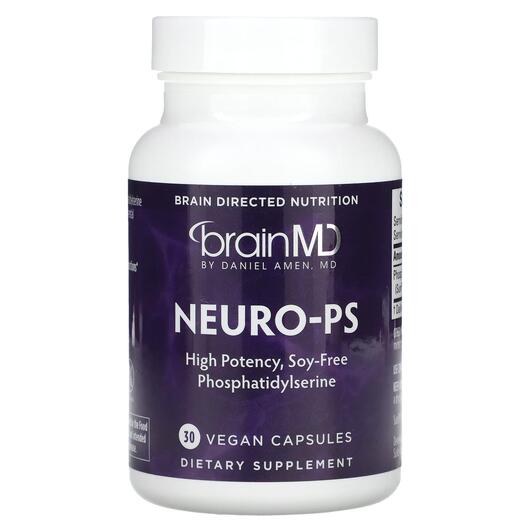 Основне фото товара BrainMD, Neuro-PS, Підтримка мозку, 30 капсул