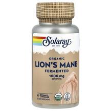 Fermented Lion's Mane Грибы Львиная грива Solaray