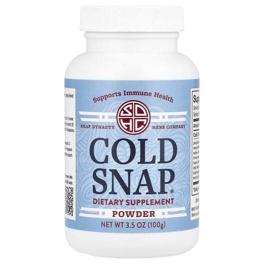 Основне фото товара Snap Dynasty, Cold Snap Powder, Підтримка імунітету, 100 г