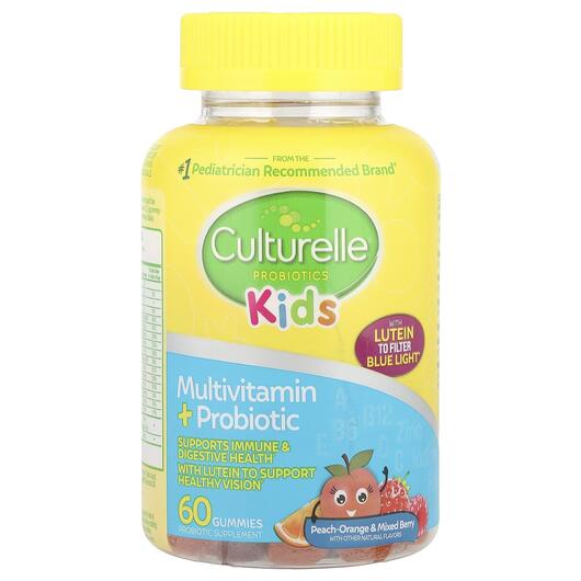 Основне фото товара Kids Probiotics Multivitamin + Probiotic, Пробіотики для дітей, 6