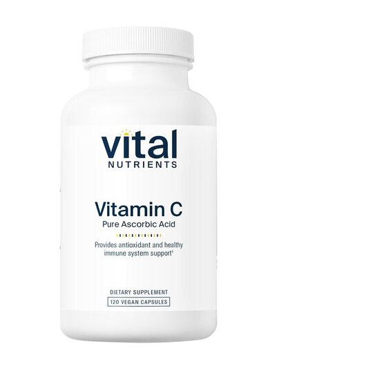 Основное фото товара Vital Nutrients, Витамин C, Vitamin C 1000 mg, 120 капсул