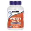 NOW, Molecularly Distilled Omega-3, Омега 3, 100 капсул