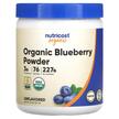Фото товару Nutricost, Organic Blueberry Powder Unflavored, Лохина, 227 г