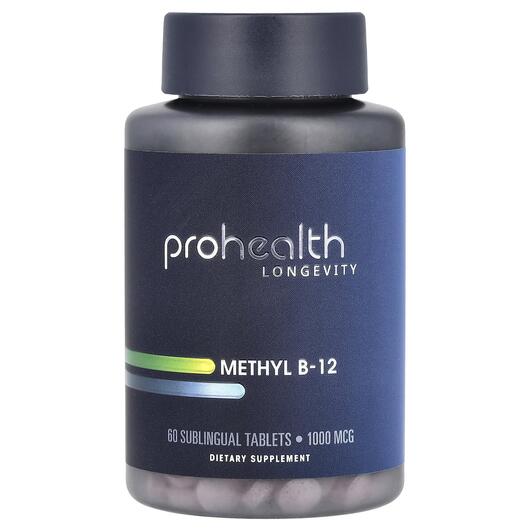 Основне фото товара Methyl B-12 1000 mcg, Метилкобаламін B12, 60 таблеток