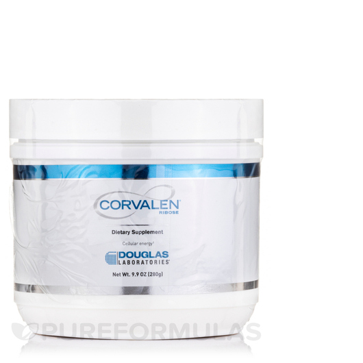 Основне фото товара Douglas Laboratories, Corvalen Ribose, D-рибоза, 280 г