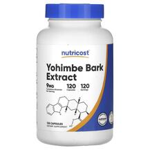 Йохімбе Yohimbe Bark Extract 9 mg Nutricost