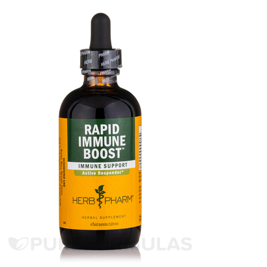 Основне фото товара Herb Pharm, Rapid Immune Boost, Підтримка імунітету, 120 мл