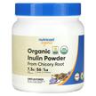 Organic Inulin Powder From Chicory Root Unflavored, Інулін, 454 г