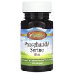 Фото товару Carlson, Phosphatidyl Serine 100 mg, Фосфатидилсерин, 30 капсул