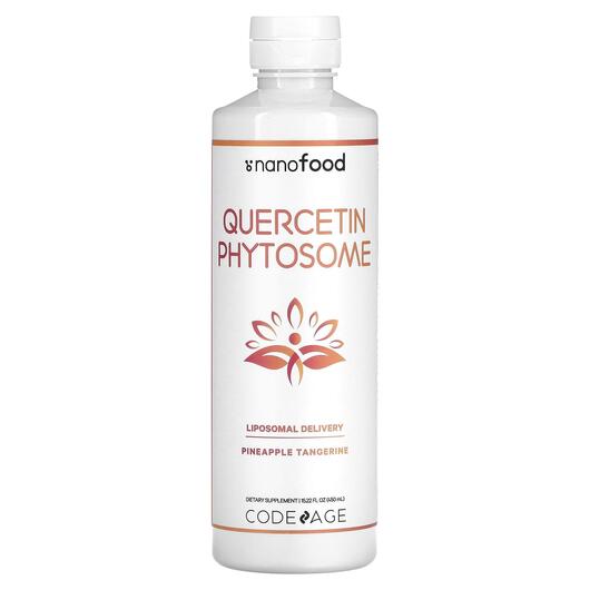 Основне фото товара Quercetin Phytosome Pineapple Tangerine, Кверцетин, 450 мл