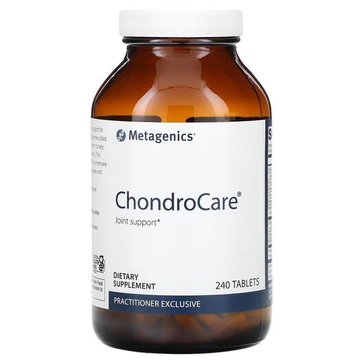 Основне фото товара Metagenics, ChondroCare, Підтримка суглобів, 240 таблеток