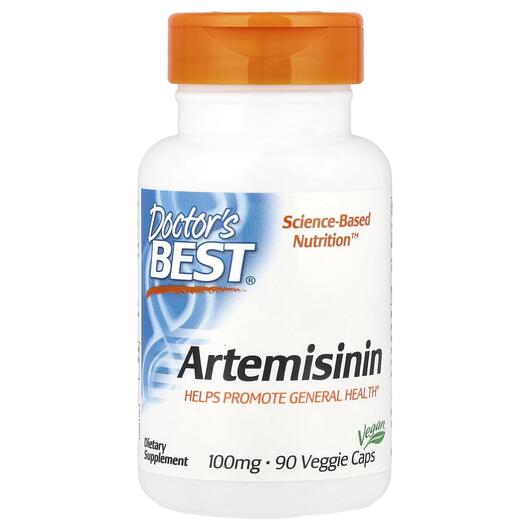 Основне фото товара Doctor's Best, Artemisinin, Артемізинін 100 мг, 90 капсул