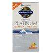 Фото товару Platinum Omega-3 Fish Oil Orange Flavor, Омега 3, 60 капсул