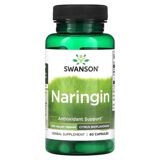 Основне фото товара Swanson, Naringin 500 mg, Антиоксиданти, 60 капсул