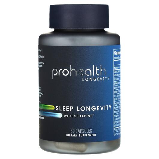 Основне фото товара ProHealth Longevity, Sleep Longevity, Підтримка сну, 60 капсул