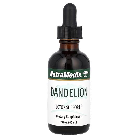 Основне фото товара NutraMedix, Dandelion Detox Support, Кульбаба, 60 мл