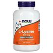 Фото товару NOW, L-Lysine 500 mg, L-Лізин 500 мг, 250 таблеток