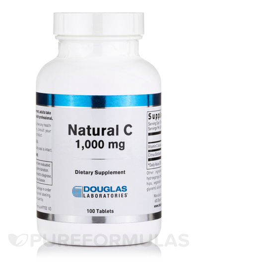 Основне фото товара Natural C 1000 mg with Bioflavonoids, Вітамін C, 100 таблеток