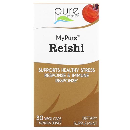 Основне фото товара Pure Essence, My Pure Reishi, Гриби Рейші, 30 капсул