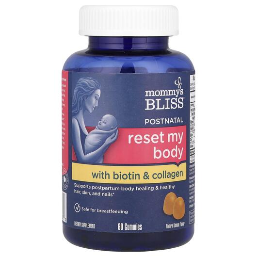 Основне фото товара Reset My Body Postnatal Support, Вітаміни для годуючих, 60 таблет
