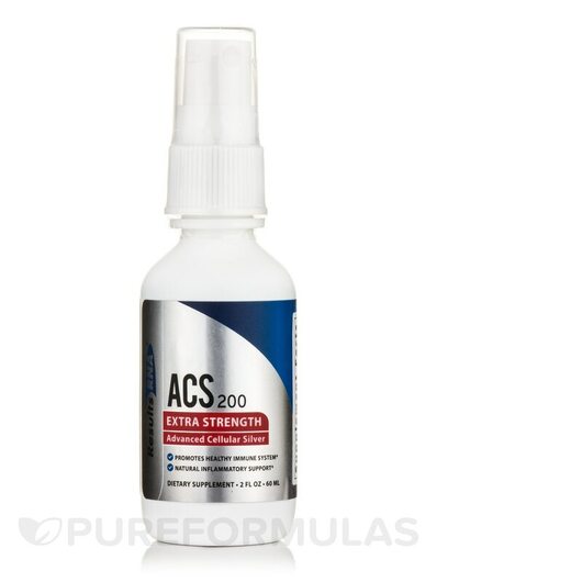 Основне фото товара ACS 200 Extra Strength Advanced Cellular Silver, Срібло, 60 мл