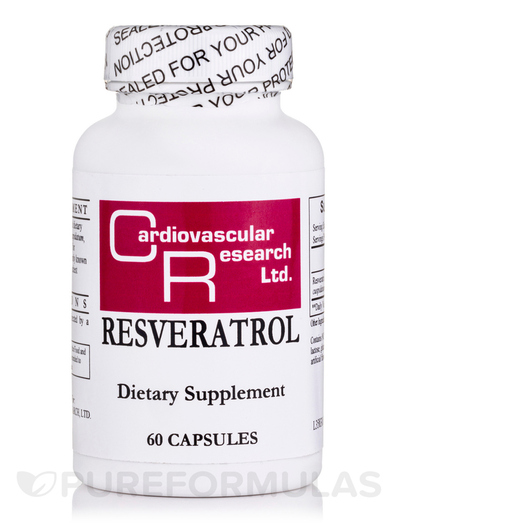 Основне фото товара Ecological Formulas, Resveratrol, Ресвератрол, 60 капсул