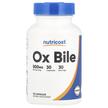 Nutricost, Ox Bile 500 mg, Бичача жовч, 30 капсул
