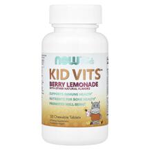 Kid Vits Berry Витамины для детей NOW 120 таблеток