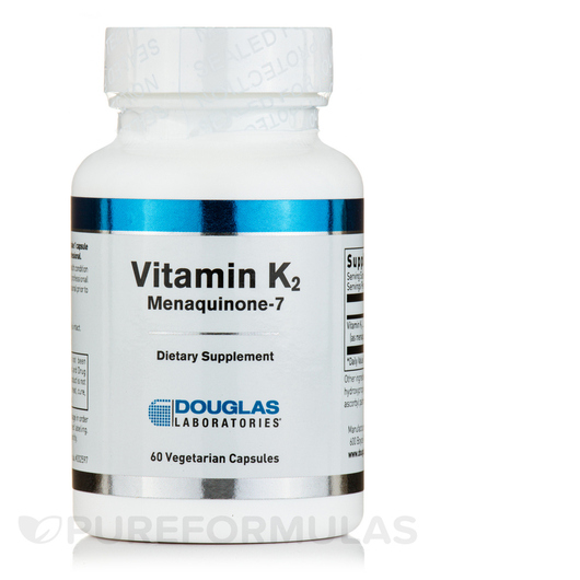 Основне фото товара Vitamin K2 Menaquinone-7, Вітамін K2, 60 капсул
