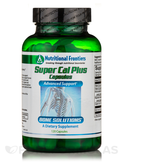 Основне фото товара Nutritional Frontiers, Super Cal Plus, Кальцій, 120 капсул