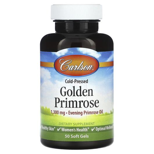 Основне фото товара Cold-Pressed Golden Primrose 1300, Олія примули вечірньої, 50 кап