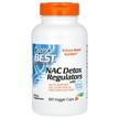Doctor's Best, NAC Detox Regulators, NAC, 180 капсул