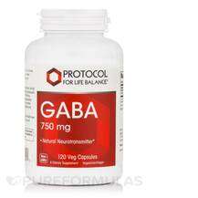 ГАМК GABA 750 mg Protocol for Life Balance ГАМК GABA 750 mg Protocol for Life Balance