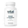 Фото товару Vital Nutrients, Acetyl L-Carnitine 500 mg, L-Карнітин, 60 капсул