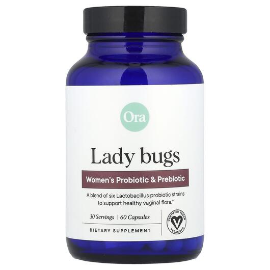Основне фото товара Lady Bugs Women's Probiotic & Prebiotic, Пробіотики для 