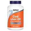 NOW, Cod Liver Oil 1000 mg, Олія печінки тріски, 180 капсул