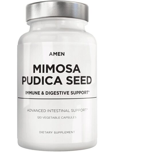Основне фото товара CodeAge, Amen Mimosa Pudica Seed, Підтримка імунітету, 120 капсул