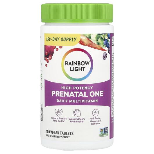 Основне фото товара Prenatal One, Мультивітаміни для вагітних, 150 таблеток