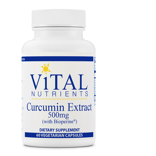 Основне фото товара Curcumin Extract 500 mg with Bioperine, Куркумін, 60 капсул