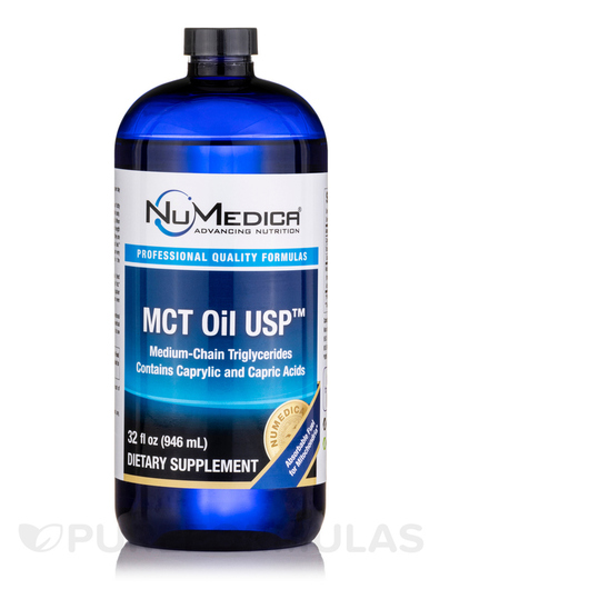 Основне фото товара NuMedica, MCT Oil USP, MCT Олія, 946 мл