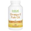 Фото товару Omega-3 Fish Oil, Риб'ячий жир Омега-3, 240 капсул