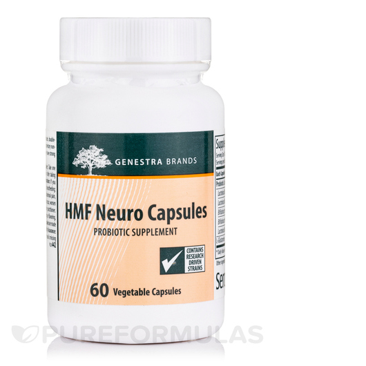 Основне фото товара Genestra, HMF Neuro, Підтримка мозку, 60 капсул