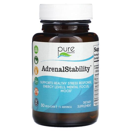 Основное фото товара Поддержка надпочечников, Adrenal Stability, 30 капсул